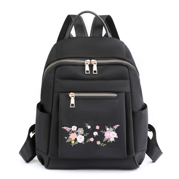 Floral Embroidery Backpack for Women | Stylish Daily Casual Grils School Bag
