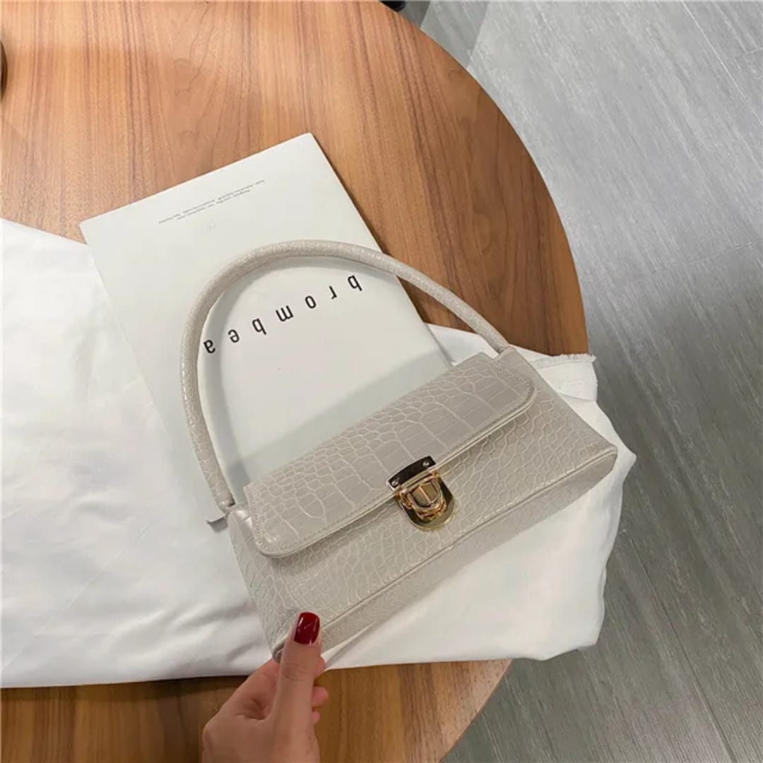 Women white bag