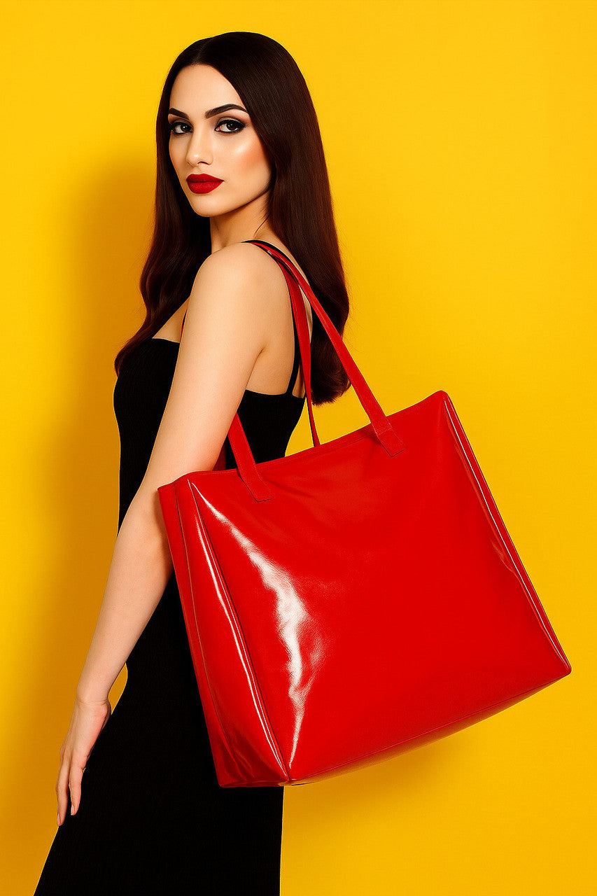 Glossy Luxe Tote Collection – Bold, Beautiful, and Built to Carry Confidence