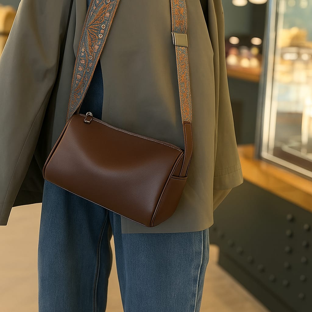 CLETO Women’s Premium Korean Sling Bag Girls Trendy Purse