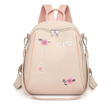 Floral Embroidery Backpack for Women | Stylish Daily Casual Grils School Bag