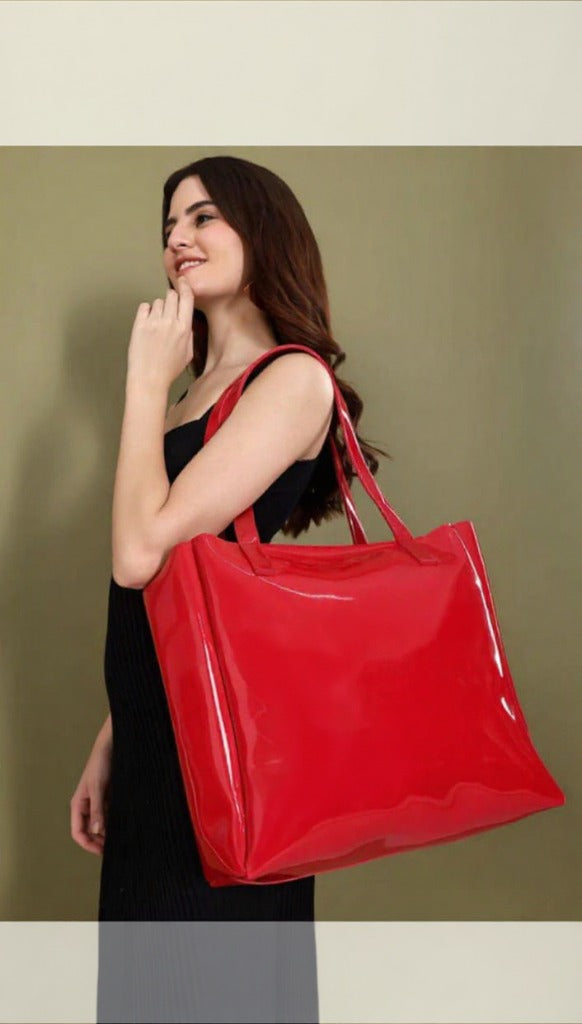 Glossy Luxe Tote Collection – Bold, Beautiful, and Built to Carry Confidence