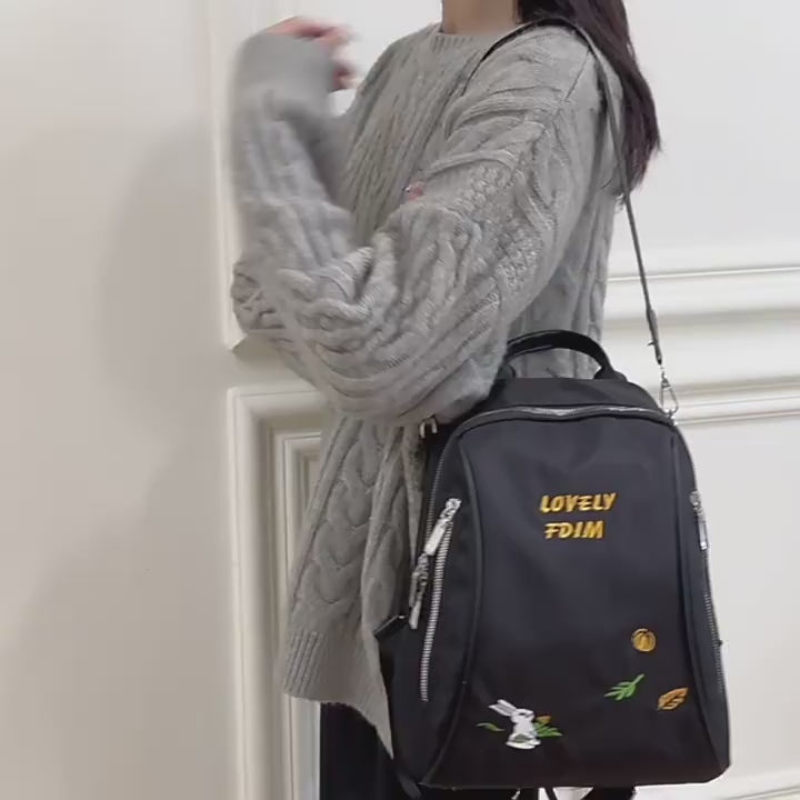 Attractive School Backpacks For Girls Embroidery Fashionable Trendy college bags